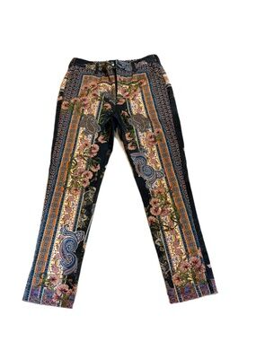 NWT Biya X  Johnny Was Bohemian Flare  Pants Size 4